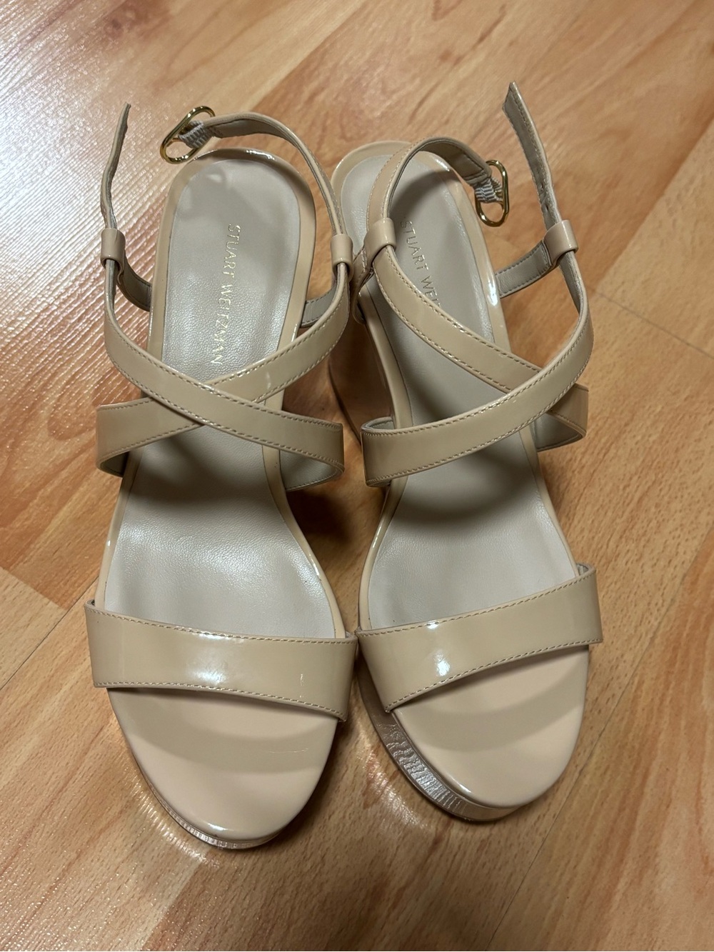 Stuart Weitzman Wedge Sandals